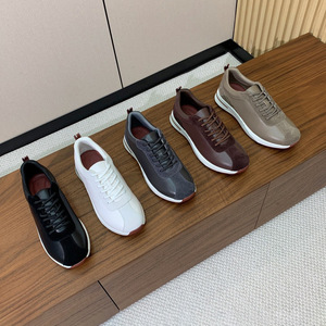 Zapatos Casuales de Verano para Hombre y Mujer, de Cuero Genuino y Gamuza, Punta Redonda, Estilo Alemán, Retro, para Parejas - Product Image 4