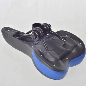 Sillín de Bicicleta de Montaña Rojo y Azul, Asiento Suave y Cómodo, Unisex, para Niños, Todas las Estaciones - Product Image 4