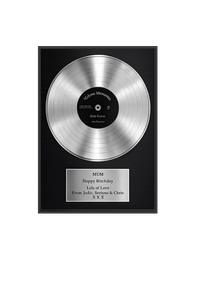 Marco de Póster Personalizado de Aluminio Dorado y Plateado, Marco de Disco de Vinilo LP Plateado con Cristal Acrílico - Product Image 2