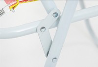 Vente en gros de chaise de pêche compacte pliable et portable en aluminium légère chaise longue de plage de camping pliante à ressort