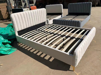 Vip link — lit queen en velours pour bébé, pouf, lit bébé, vente en gros