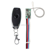 433mhz DC 3.6V-24V Micro récepteur relais sans fil RF télécommande interrupteur