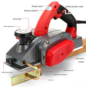 <span class=keywords><strong>Rabot</strong></span> à <span class=keywords><strong>bois</strong></span> domestique électrique automatique avec composant de moteur de noyau de tête de coupe droite nouvel outil électrique pour la construction - Product Image 4