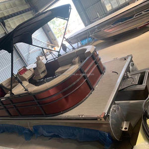 Barco Do Pontão Com Slide Nova Tendência 5.8m Pesquisa Barcos Do Pontão De Alumínio De Vela Leve - Product Image 5