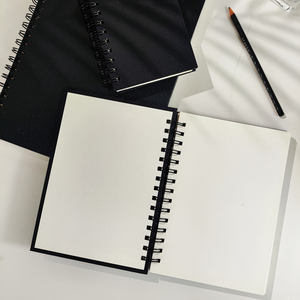 Carnets de croquis à reliure métallique pour fournitures de dessin et d'art de croquis, potentate de papier sans acide 100gsm - Product Image 2
