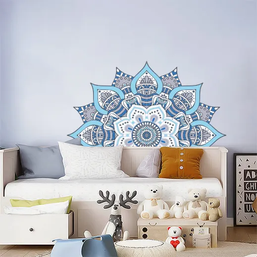 Large Size Custom Self-adhesive Removable Printed Decal PVC Vinyl Waterproof Home Decoration Wall Sticker for Kids Room Walls