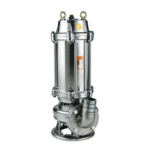 مضخة غاطسة محمولة بقوة 7.5 كيلوواط لتصريف المجاري البلدية والصناعية، مضخة صرف صحي غير قابلة للانسداد - Product Image 1