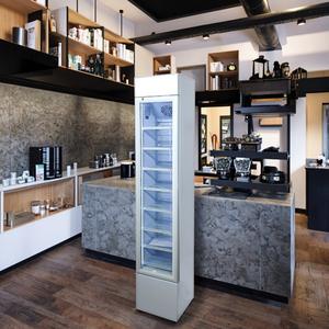 Meisda sc105b 105L thương mại cửa kính siêu thị hiển thị tủ lạnh cho kho lạnh - Product Image 6