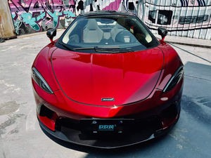 Pour 2019 <span class=keywords><strong>McLaren</strong></span> GT N Style <span class=keywords><strong>voiture</strong></span> pare-chocs lèvre diffuseur séparateur becquet haute qualité fibre de carbone sèche nouvel état - Product Image 6