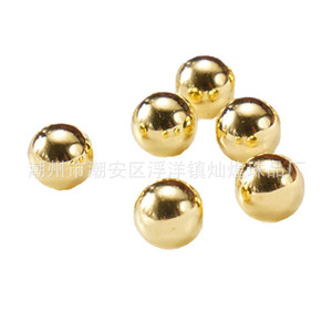 Chaozhou Water-Plated Non-Porous Round Beads Plastic Resin Durable For Clothing Shoes <b>Hats</b> Decorations Storage <b>Boxes</b> - Product Image 5