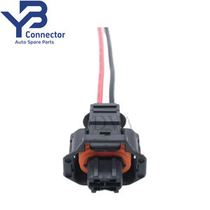 1928403874ディーゼルエンジン用2ピンメスコモンレールワイヤーハーネス1928403698/1928404655 - Product Image 1