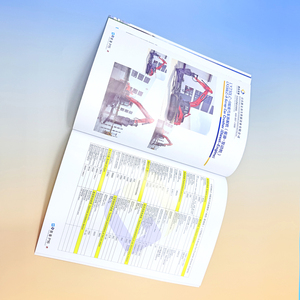 Coorporate triển lãm tài liệu A5 Kích thước sản phẩm hướng dẫn sử dụng hướng dẫn Sử Dụng Danh mục Áp phích in ấn tráng giấy in Offset - Product Image 6