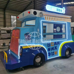 Chariot de nourriture de rue en plein air, chariot de restauration mobile, caravane de restauration - Product Image 1