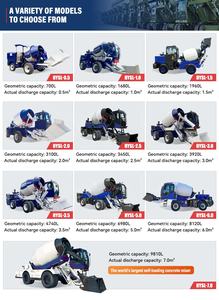 Conçu sur mesure <span class=keywords><strong>pour</strong></span> la construction d'infrastructures routières Diesel Mobile <span class=keywords><strong>Mini</strong></span> Portable Auto-chargement Bétonnière Camion - Product Image 3