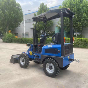 รถตักล้อยางขนาดเล็ก 4x4 1 ตัน พร้อมหัวขุดด้านหลัง แบตเตอรี่ขนาดใหญ่ ทนความเย็น ไม่ต้องบำรุงรักษา - Product Image 2