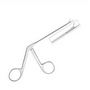 Poinçon circulaire STAMMBERGER |   Design droit |   Coupe de 0,8 à 3,5 mm |   Longueur de travail de 6 pouces |   Instrument chirurgical manuel pour ORL - Product Image 1
