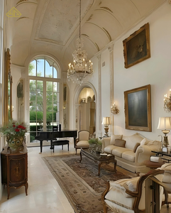 Conception de la maison entière, villa résidentielle haut de gamme, personnalisation des meubles du salon et de la chambre à coucher, service de design d'intérieur à guichet unique - Product Image 2