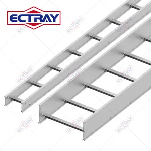 High Quality Heavy Duty Anti-Corrosion Outdoor Aluminum Alloy Cable Ladder Custom Size Aluminum Cable Tray