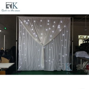 Tuyau de rondeur et kit de drapé et de tuyau LED Draperie multicolore adaptée au mariage ou au ménage - Product Image 2