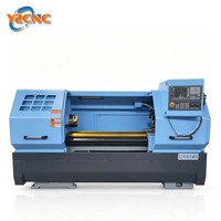 Tour CNC à lit plat CK6140, machine de tournage de précision pour métaux, commande GSK 2 axes, haute précision