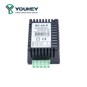 Chargeur de batterie à sortie personnalisable BC-4A-P pour groupes électrogènes diesel et composants électroniques, chargeur flottant 12V/24V - Product Image 1