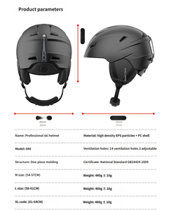 <span class=keywords><strong>Casco</strong></span> de Esquí Moderno y Elegante para Exteriores con Gorro Protector Integrado para Deportes de Nieve, para Hombres y Mujeres - Product Image 6
