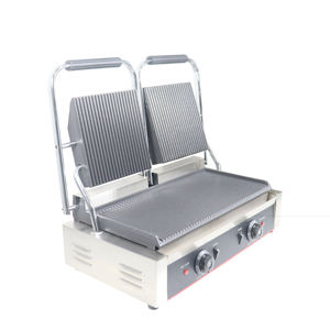 Nouvelle Plaque de Cuisson Électrique BL-813E 220V Portable pour Panini, Grille de Contact Haute Productivité avec Minuteur pour Usage Domestique et Professionnel - Product Image 3