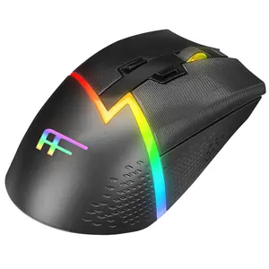 2024 keluaran baru desain ergonomis RGB belakang tinggi Pixart 3327 mouse gaming berkabel