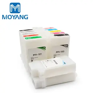 MoYang Refillable ink cartridge compatible for CANON PFI-101 101 IPF5100 IPF6100 IPF5000 IPF6000S Printer Refill with ARC chip