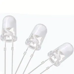 ارتفاع الناتج 2V 565-575nm 560-570nm 570-580nm 5 مللي متر الأصفر الأخضر LED ل مؤشرات ضوئية