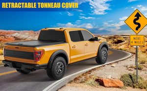 Cubierta de Tonneau retráctil para camioneta Chevy <span class=keywords><strong>Silverado</strong></span>/GMC 1500 con función de bloqueo para modelos Ranger y NP300 - Product Image 6
