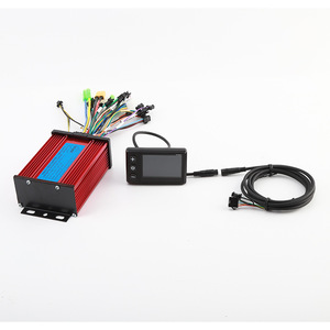 ชุดจอแสดงผล WXGN201 สีแดง 9 หลอด + ชุดควบคุม 9 หลอด, 36V/48V/60V/72V, 500W/600W สำหรับสกู๊ตเตอร์ไฟฟ้า L887 - Product Image 3
