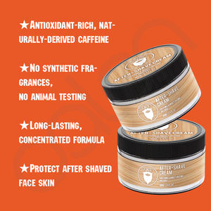 Luxfume Private Label Retirer la barbe Crème de protection <span class=keywords><strong>apaisante</strong></span> Irritation Crème après-<span class=keywords><strong>rasage</strong></span> pour homme - Product Image 2