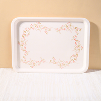 Nouvelles fournitures de table de style chinois, vaisselle facile à nettoyer, assiettes en imitation porcelaine pour la maison
