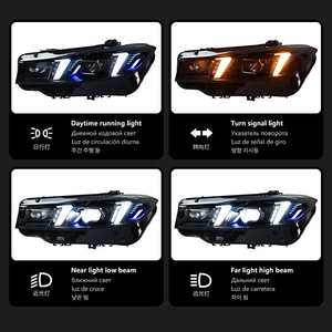 Faro LED per <span class=keywords><strong>BMW</strong></span> Serie 3 G20 2023-2024, Gruppo Fari LED Stile Laser, Stile Fang, DRL Bicolore - Product Image 2