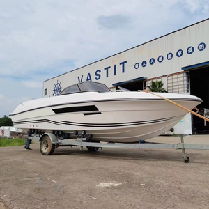 FLIT Design de Luxe, Mini-Yacht de Pêche en Fibre de Verre Soudée de 23 pieds, Bateau de Sport et de Loisirs, Moteur 90 CV, Personnalisé - Product Image 3