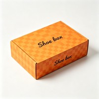 Boîte d'emballage pliable en papier recyclable personnalisée pour chaussures de sport, sandales à talons hauts, vêtements et chaussettes – Prix usine