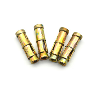 Zinken plating Geel koolstofstaal 3 stuks 4 stuks Fix ankerbout/rawlbout - Product Image 5