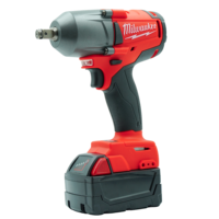 Clé à chocs sans fil Milwaukee 18v, clé à chocs à couple élevé, kit avec batterie 5.0Ah, chargeur avec prise EU pour travaux de boulonnage intensifs