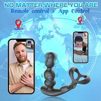 OEM APP Control Prostata-Massage gerät Anal Vibrator Anal Butt Plug G-Punkt Stimulator Sexspielzeug für Männer