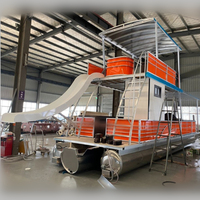 Triton – bateau de luxe à deux étages avec zone de roulage, style à la mode