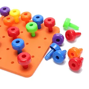 Juguetes educativos para niños de 2 a 4 años, juguetes apilables de plástico PP, Unisex, 300g