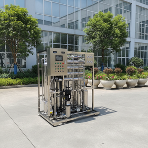 Sistema de Tratamiento de <span class=keywords><strong>Agua</strong></span> por Ósmosis Inversa (RO) de 1000 L/Hora Controlado por PLC con Tanque de Almacenamiento y Bomba de Engranajes Industriales Marca HUAMO 1 Año de Garantía - Product Image 3