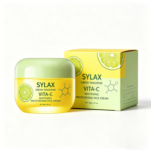 Crème VC <span class=keywords><strong>Orange</strong></span> Verte Premium 5% Niacinamide Estompe les <span class=keywords><strong>Taches</strong></span> Brunes Éclaircit & Hydrate Vente en Gros Usine & OEM/ODM Disponibles - Product Image 1