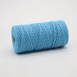 Corda di Cotone Intrecciata per Macramè 3mm 4mm 5mm, Filo per Cesti, Corda per Artigianato - Product Image 3