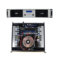Amplificateur portable 800w à 2 canaux, de classe ab fosi, audio numérique, ice power, 250asp, 2 ch 2U