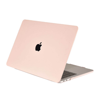 Casing Laptop Warna Solid Polos untuk MacBook Air 13.6 M2/M3/M4 Bahan PC Tahan Air & Tahan Guncangan