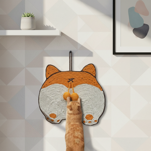 Modern Multi-Functional Vertical Wall Claw Grinder Eco-friendly Wear-Resistant Sisal Pad <strong>Cat</strong> Scratch Board <strong>Cat</strong> <strong>Trees</strong> Scratcher - Product Image 4