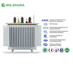 Hochspannungs-Drei phasen transformator 33kV Öl gefüllter Transformator mit 50Hz 60Hz Öl leistungs transformatoren - Product Image 2
