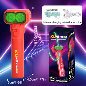 Lanceur de cordes lumineux dans le noir, jouet à lancer avec boucle de corde, rechargeable par USB, jeu original pour enfants et adultes - Product Image 2